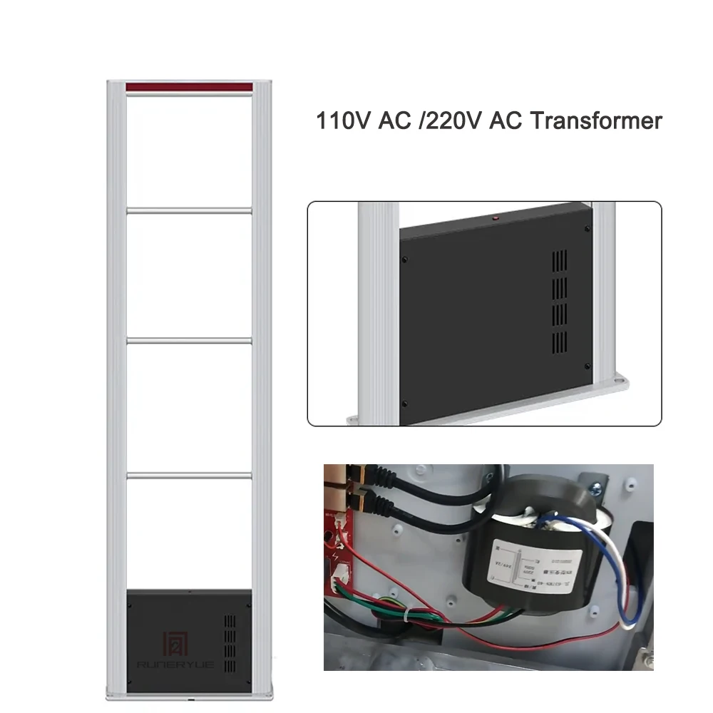 Retail Store Supermarket 8.2mhz RF Security Alarm Antenna Gate System Anti Theft EAS