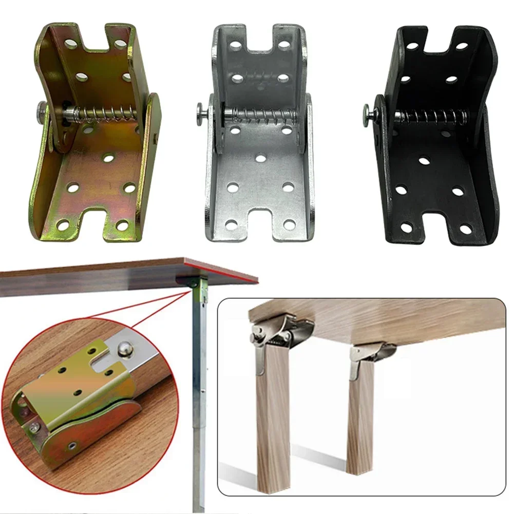 90 Degree Self-Locking Folding Hinge Sofa Bed Lift Support Cabinet Hinges For Sofa Bed 65x60x45mm Furniture Hardware Accessories