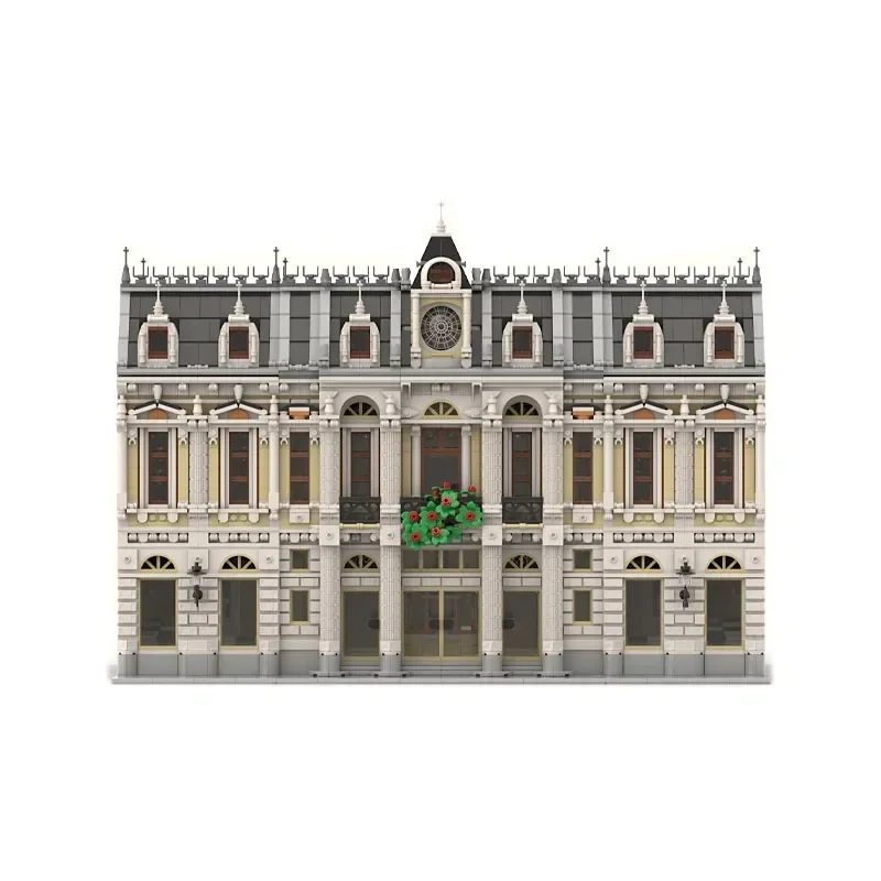 MOC-98927 Street View Modular The Royal Opera Assembled Splicing Brick 6633 Parts Building Block Children'sbirthdaycustomtoygift