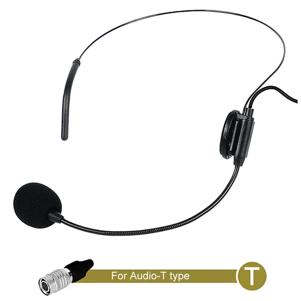 Lecture Microphone 3.5mm Headset Microphone For Meeting For Speech Flexible Microphone Lightweight Nylon Braided Wire