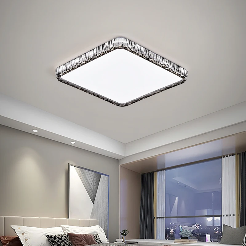 

Bedroom Led Ceiling Lights White Gray Square Round Ceiling Lamp Bedroom Kitchen Bathroom Room Decor Interior Lighting Fixtures
