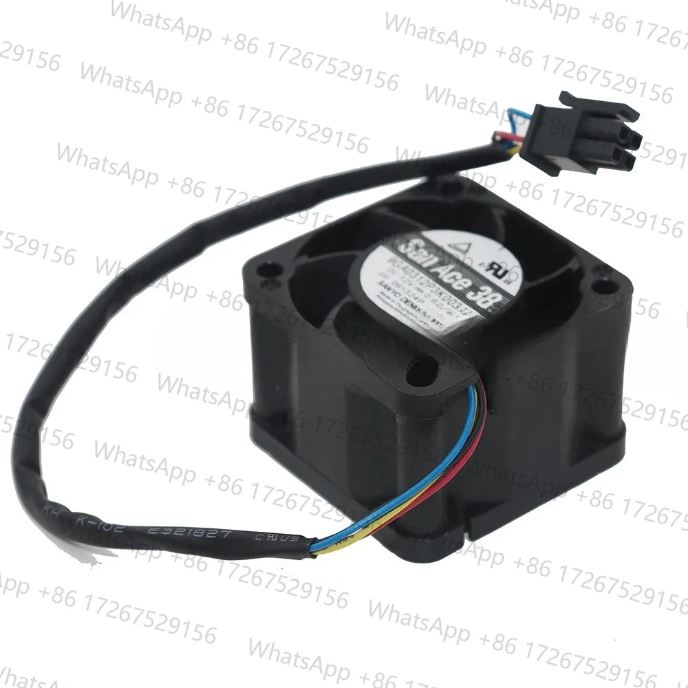 for SANYO DENKI 9GA0312P3K0031 San Ace 38 DC 12V 0.62A 38x38x28mm Server Cooling Fan