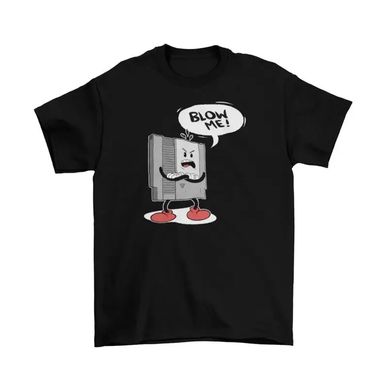 Blow Me Nes Cartridge T Shirt Cotton Adult Game Video Retro New