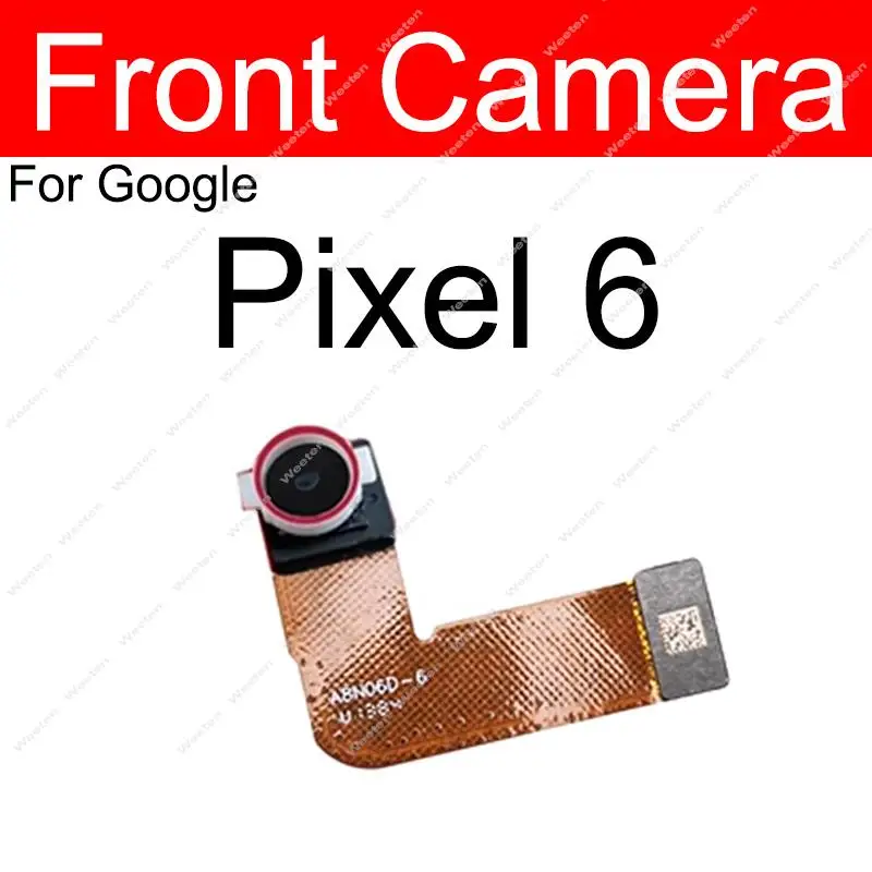 Back Camera Front Camera For Google Pixel 4 4XL 4A 5G Pixel 5 6 6A Pro Rear Big Main Small Camera Flex Cable Replacement Parts