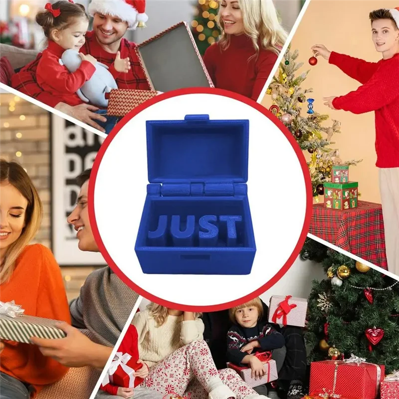 -A25M مضحك المزحة صندوق صندوق تخزين فقط في حالة المزحة الاشياء زخارف مكتب أشياء غريبة صندوق صغير مع كلمة مجوهرات المنظم