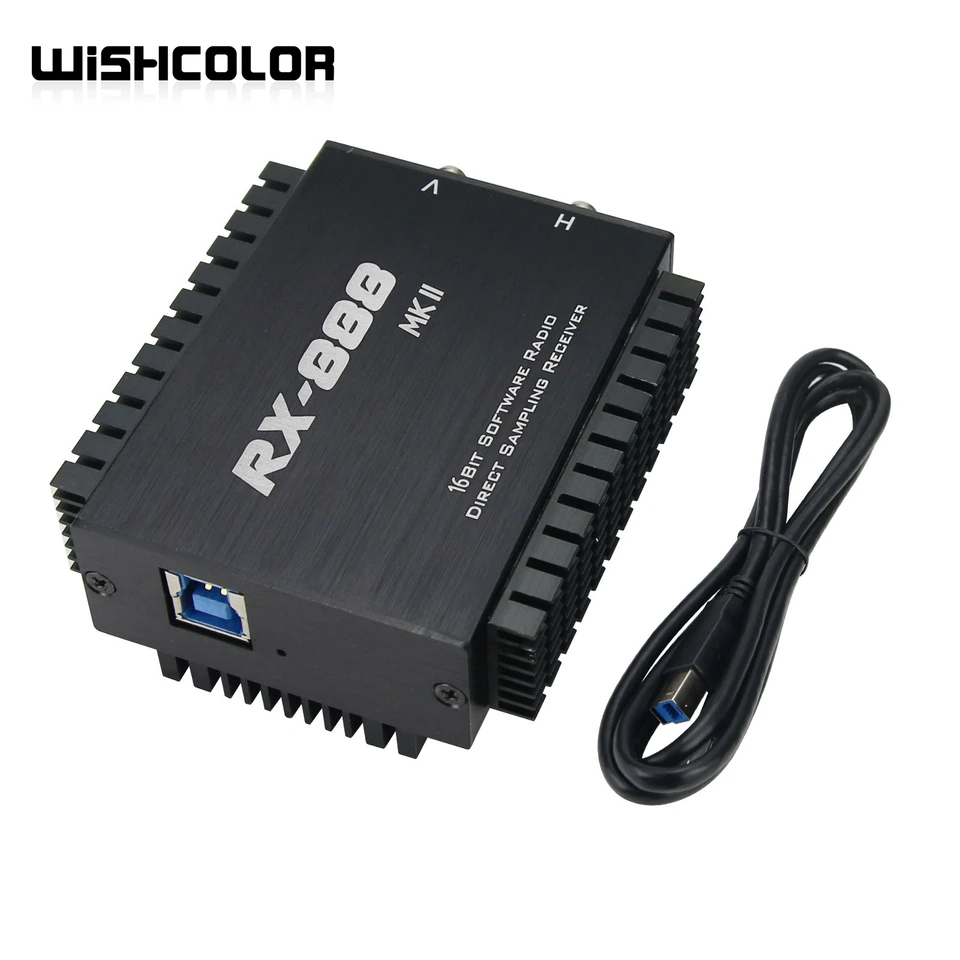 新しい RX888 MK2 SDR ラジオ受信機 SDR アマチュア無線受信機 LTC2208