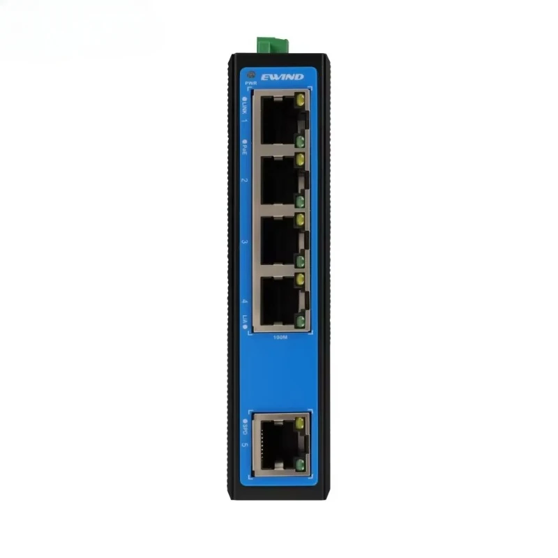 

IP40 Ethernet Switch Industrial 5 Port RJ45