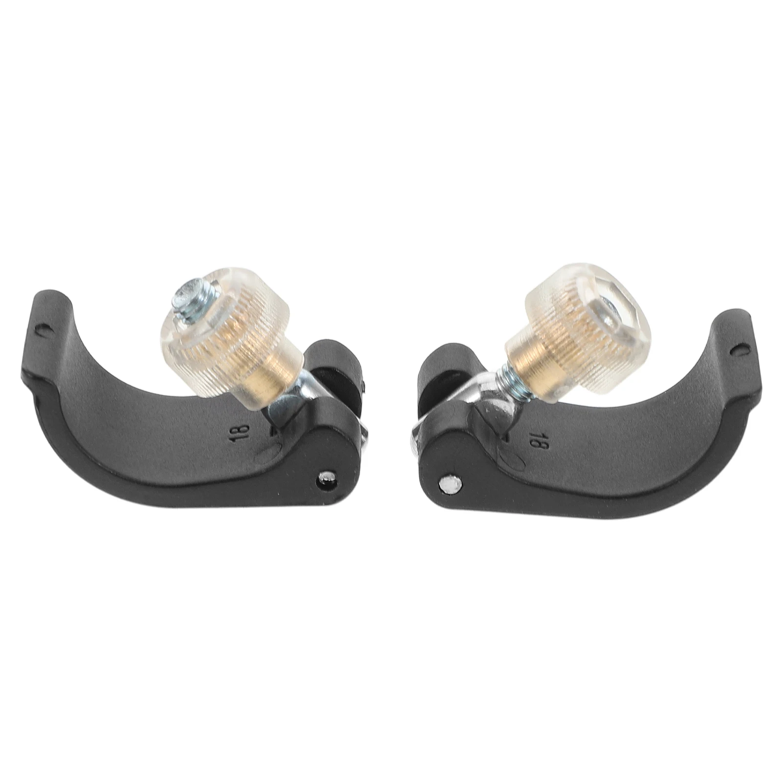 

2Sets Mountaineering Pole Lock Buckle Heavy Duty External Fastener Clip for Trekking Sticks Hiking Cane Accessories Outdoor