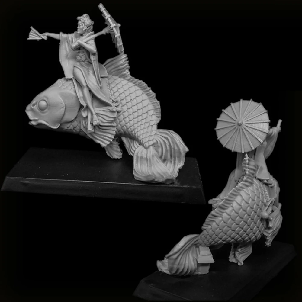 

28MM Resin figure unpainted model kit, fantasy theme, unassembled and unpainted GK, 700C