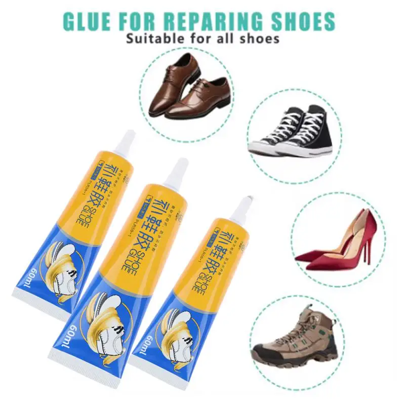 60ML Strong Shoe-Repairing Adhesive Shoemaker Super Universal Waterproof Strong Shoe Adhesive Shoemaker Professional Repair Tool