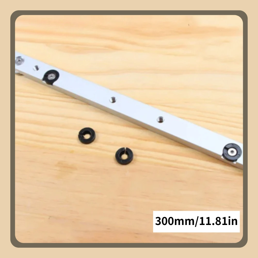 Zware 300/450mm aluminium T-gleufgeleiderstang - Perfect voor doe-het-zelf timmerwerk & professionele houtbewerkingsgereedschappen