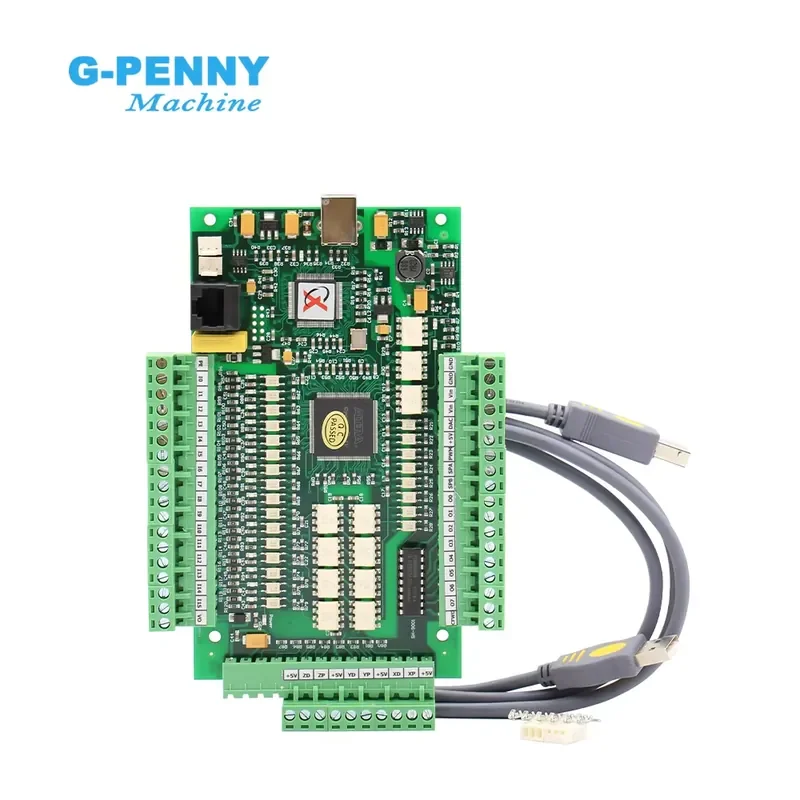 

G-PENNY Machine 1Mhz CNC Driver Board MACH3 4 Axis USB Control Board Motion Control Card Interface for Stepper/servo Motor