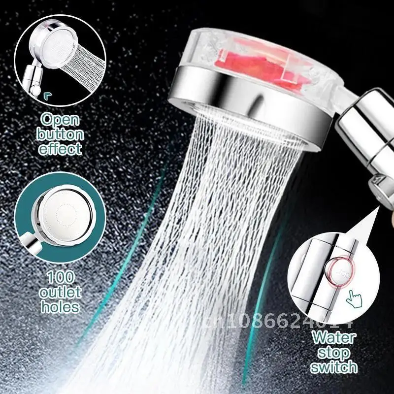 

Pressure High Rainfall Bathroom Shower Head Water Saving Filter Spray Nozzle High Pressure Water Saving Dropshipping