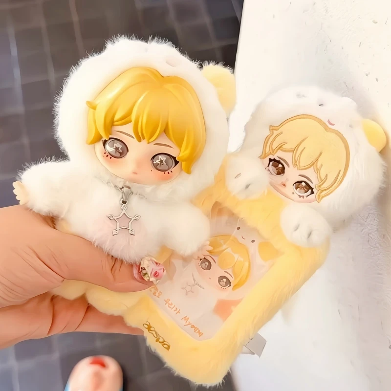 Popmart Aespa Genuine New In Stock Velvet Cute Friend Series High Quality Pendant Surprise Blind Box Toy Ornament Cute Gifts view 6