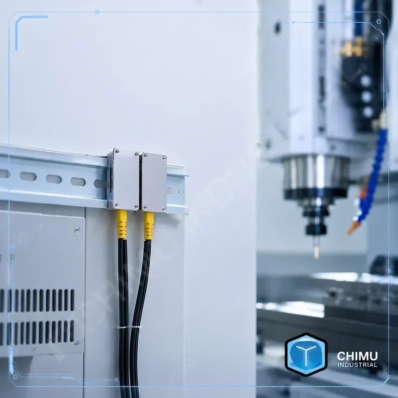 【CHIMU INDUSTRIAL】 Matrix Fiber Optic Photoelectric Switch Diffuse Reflection Sensor for Small Object Detection Area
