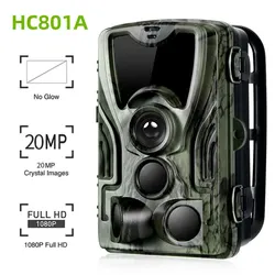 Jacht Trail Camera Nachtzicht HC801A Wildlife Camera met bewegingsgeactiveerde Outdoor Trail Camera Trigger Wildlife Scouting