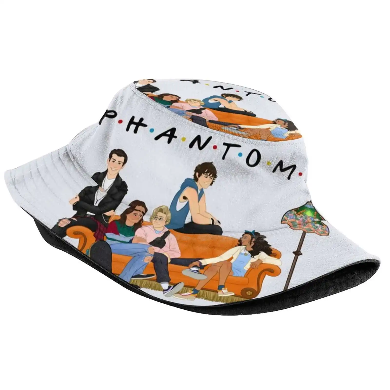 P·H·A·N·T·O·M·S Sun Cap Fisherman Hat Bucket Hats Julie And The Phantoms Fanart Jatp Fanart Charlie Gillespie Madison Reyes