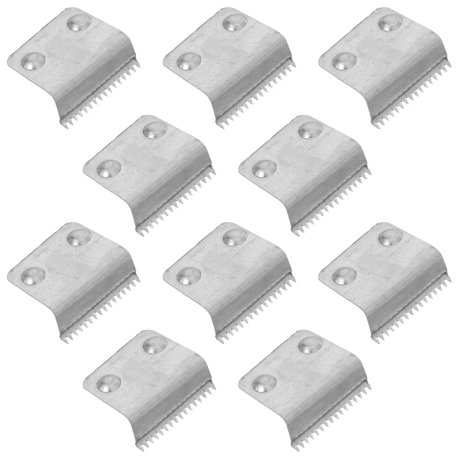 

10 шт. сменных лезвий для диспенсера скотча, железные запасные части, сменные лезвия для офисного диспенсера скотча, для коммерческой упаковки