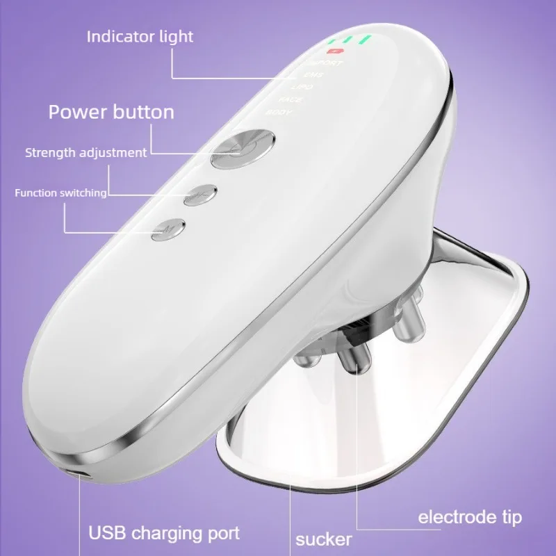 Anti Cellulite Tool and Skin Tightening Device Body Sculpting Massager Cellulite Removal Machine for Face Belly Arms Legs Waist