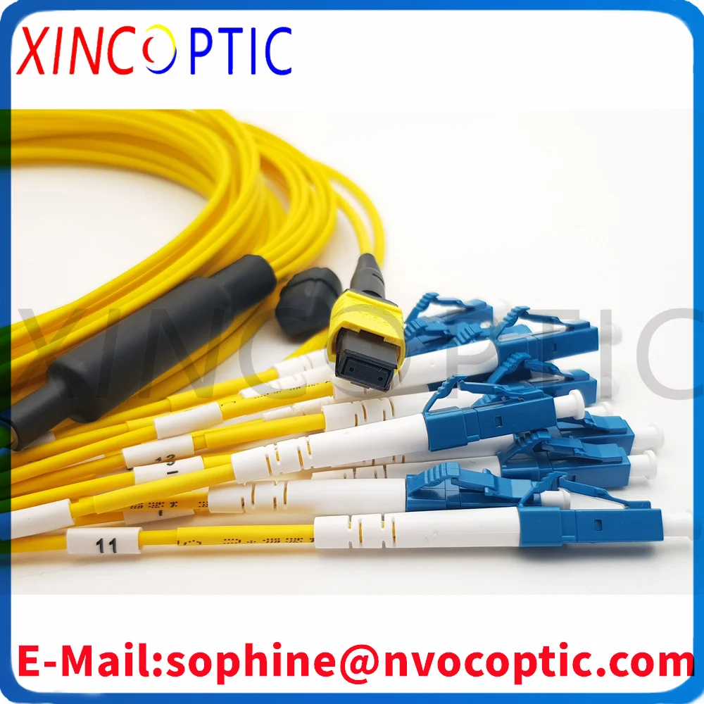 mpo-apc-upcfemale-senko-12xlc-20mm-fanout-fiber-optical-patch-corda-type30mm-12c-g657a1-mini-yellow-lszh-round-cablel-10m