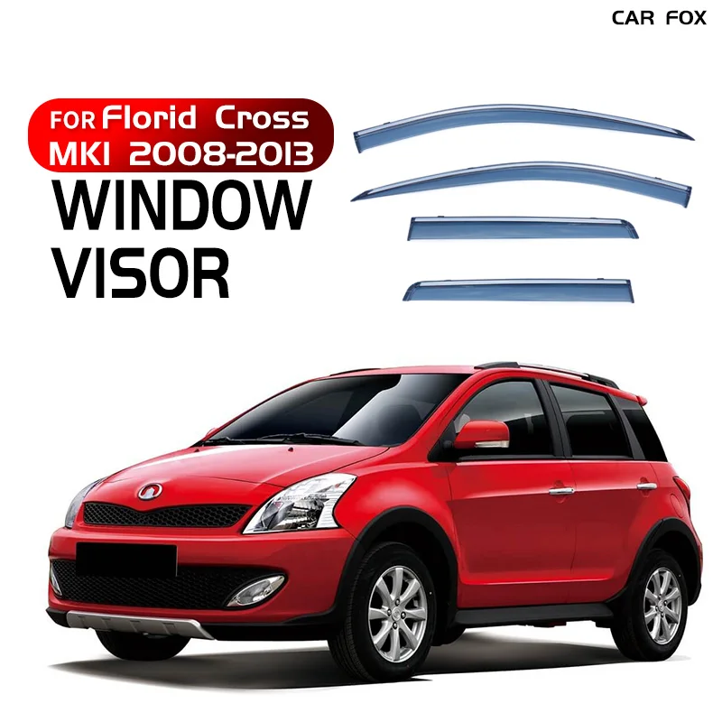 

For Haval M4 Florid Cross 2012-2015 Plastic Window Visor Vent Shades Sun Rain Deflector Guard For Haval M4 Florid Cross