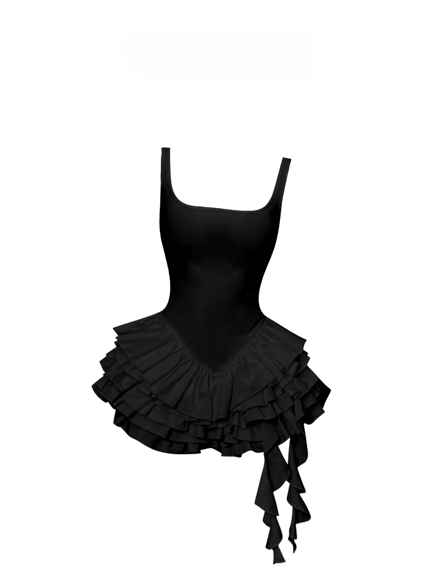 

HEZA летняя повседневная женская юбка больших размеров с балетным ветром U-Ne Sa на бретельках Dr Bal, пышная юбка-торт V-Ne A-Line Dr