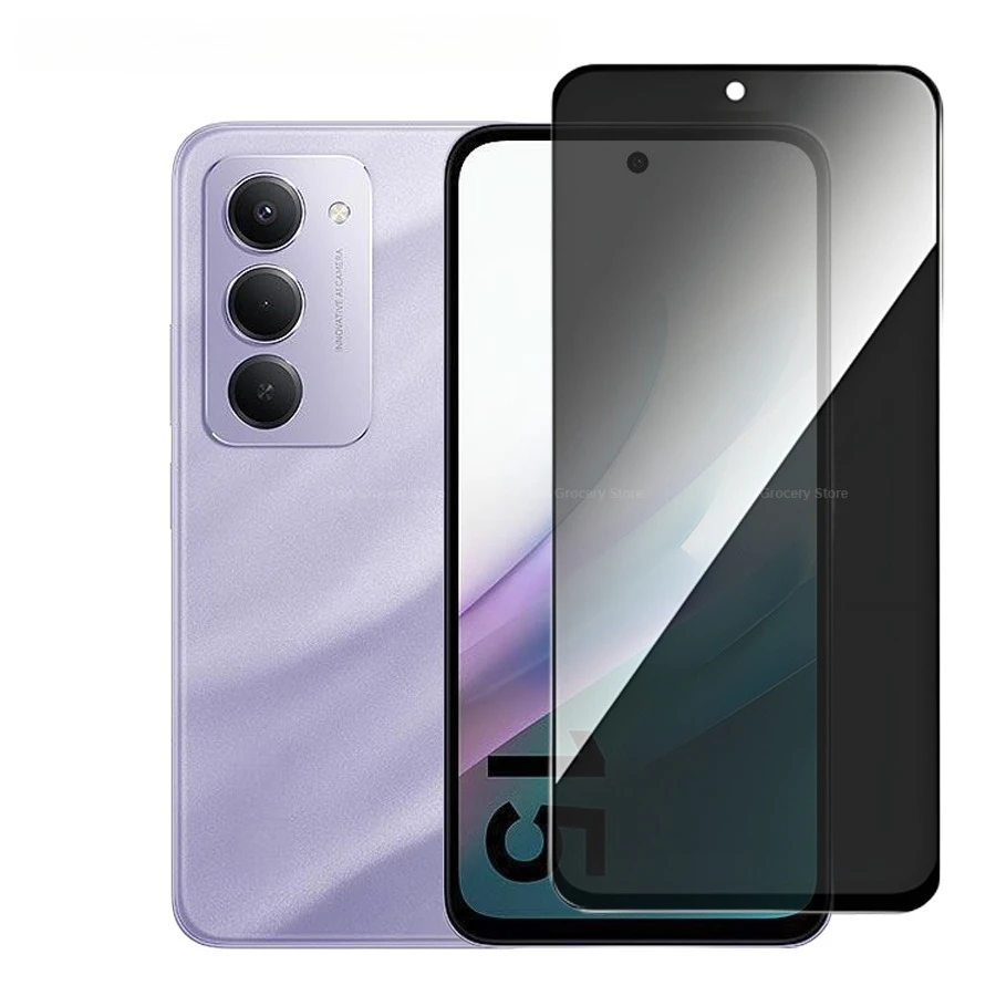 

For Xiaomi Redmi 15 5G Anti Spy Privacy Tempered Glass Screen Protector Compatible For Redmi15 5G Full Cover Screen Phone Film