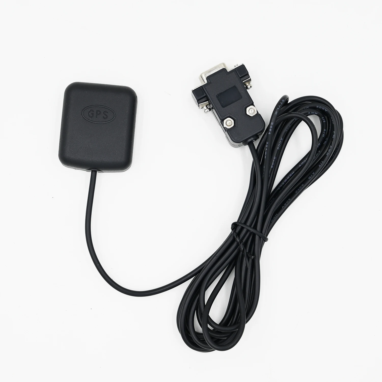 5V RS-232 GPS Receiver RS232 DB9 NMEA0183 GPS QZSS SBAS Antenna,9600 bps,1-10Hz