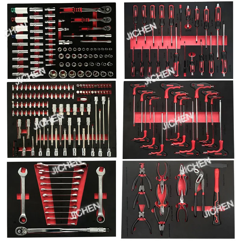 أدوات إصلاح الماكينة مجموعة عربة أدوات مكونة من 24 قطعة 4S متجر صيانة السيارات في متجر إصلاح السيارات #6