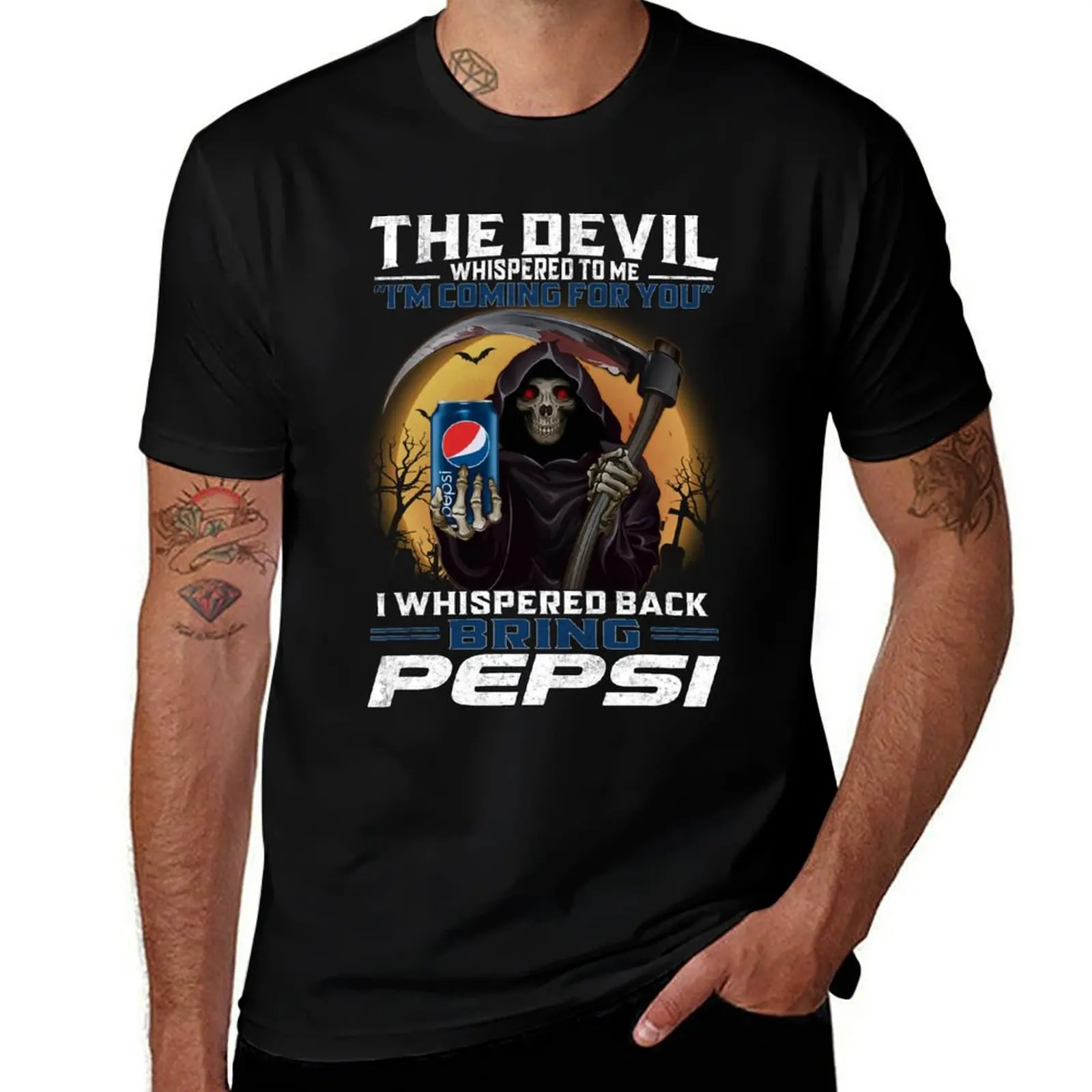 

PEPSI T-Shirt Classic Basic Casual T-Shirt