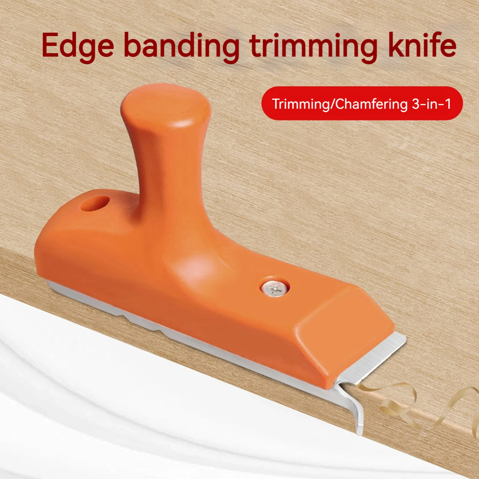 เครื่องมือตัดแต่งขอบ 3-in-1 แบบมือถือ สำหรับตัดมุมฉาก ลบคมโค้ง และทำมุมเล็ก