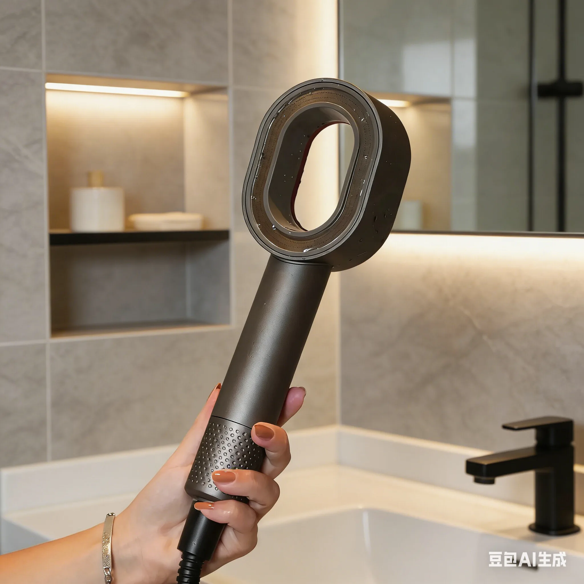 

Filtered High Pressure Beauty Shower Head - Chlorine Removal, Water Saving, Easy Install | Spa Experience & Anti-Clog Nozzles