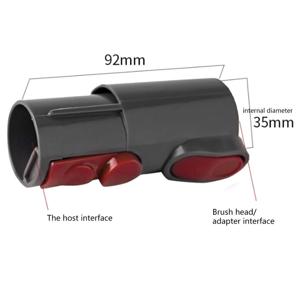 A56T-For دايسون V7 V8 V10 V11 مكنسة كهربائية استبدال 32 مللي متر طقم ملحقات المكنسة الكهربائية أنبوب شفط مسطح تحويل الرأس #3