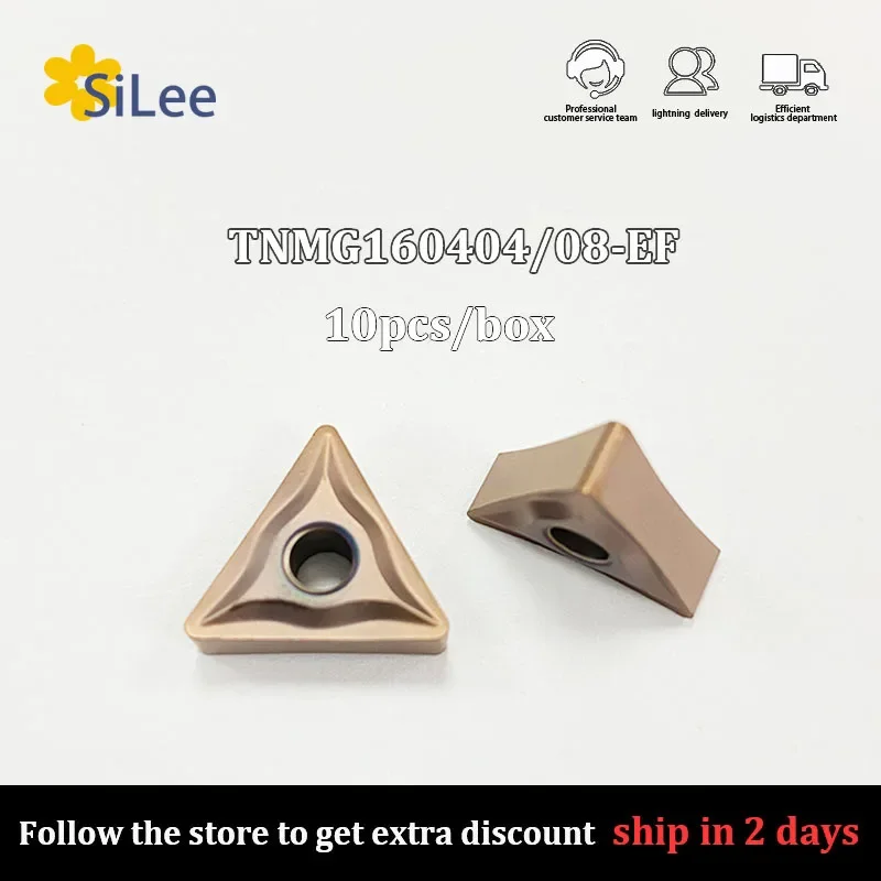 TNMG160404 EF TNMG220404 TNMG 160408 Internal Inserts Metal Lathe knife CNC Turning Tool Blade Carbide Processed Stainless Steel