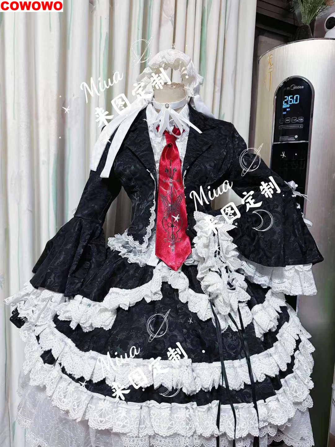 Danganronpa Celestia Ludenberck Lolita Dress Cosplay Costume Cos Game Anime Party Uniform Hallowen Play Role Clothes Clothing