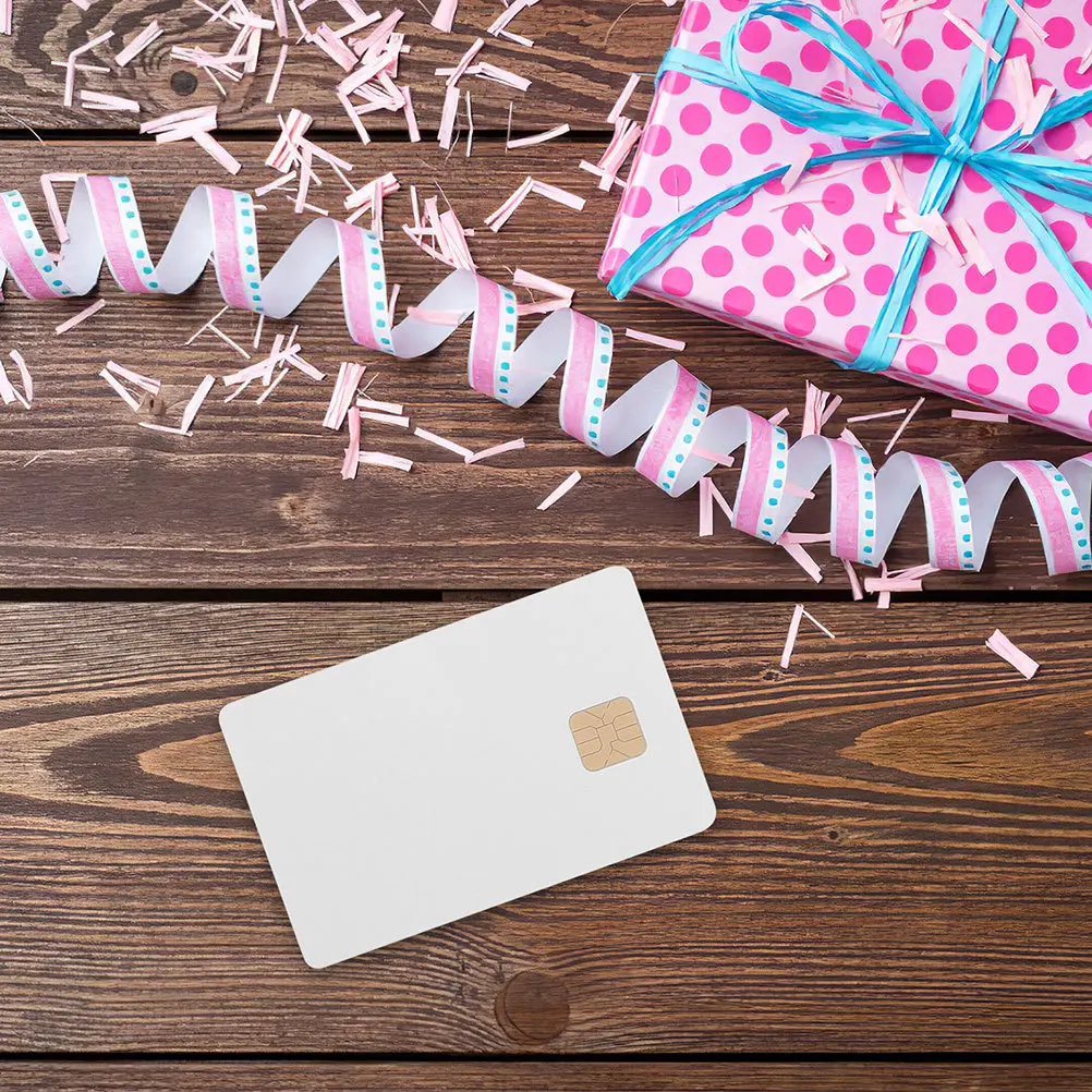 12Pcs Chip PVC Card Blank Ic Cards White Cards for Access Control Systems Attendance Ic PVC Card High Memory