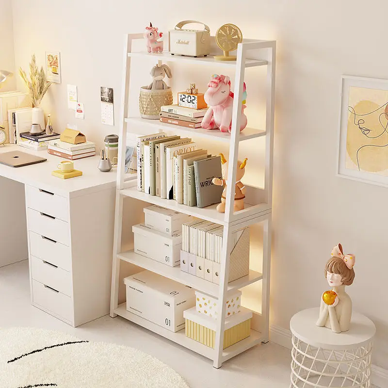 Instagram style bookshelf storage rack, floor to ceiling bedroom home minimalist modern iron storage display, living room