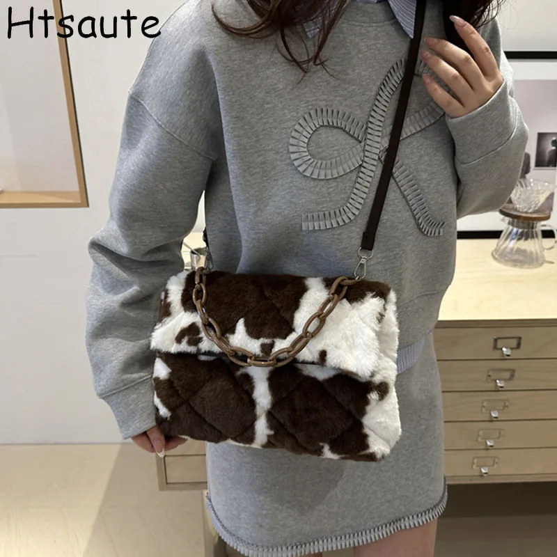 

Women's chain shoulder bag Luxury crossbody bags handbag all casual pleated bag women's fashion purse patchwork handbags