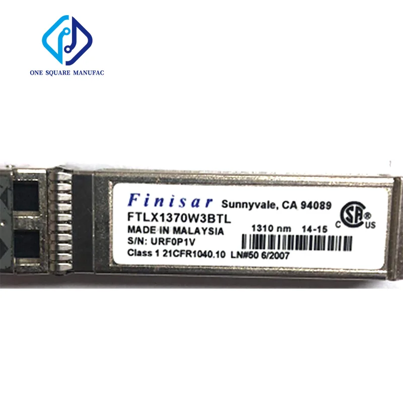 Finisar FTLX1370W3BCL OPT TXRX 1310NM 10GB SFP+ LC Single-Mode Optical Fiber Transceiver Original