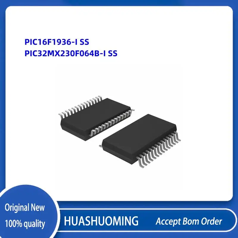 5Pcs/Lot /lot  NeW PIC16F1936-I/SS PIC16F1936  PIC16F1936-I  PIC32MX230F064B-I/SS PIC32MX230F064B  PIC32M   PIC32MX230F SSOP-28