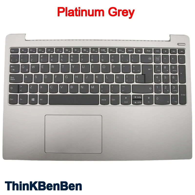 

Platinum Grey Upper Case Palmrest Shell Cover Keyboard For Lenovo Ideapad 330S 15 15IKB GTX1050 5CB0R34774 5CB0R34653