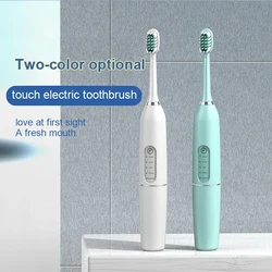 Electric Toothbrush Adult Ultrasonic Teeth Cleaning Teeth Cleaner Wireless Charging Tooth Stone Remover Five Spee Adjustment USB