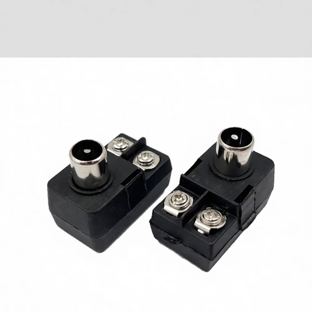 TV Antenna Balun Adapter 300 Ohm To 75 Ohm Impedance Transformer For Modern Television Input Signal Quality Booster