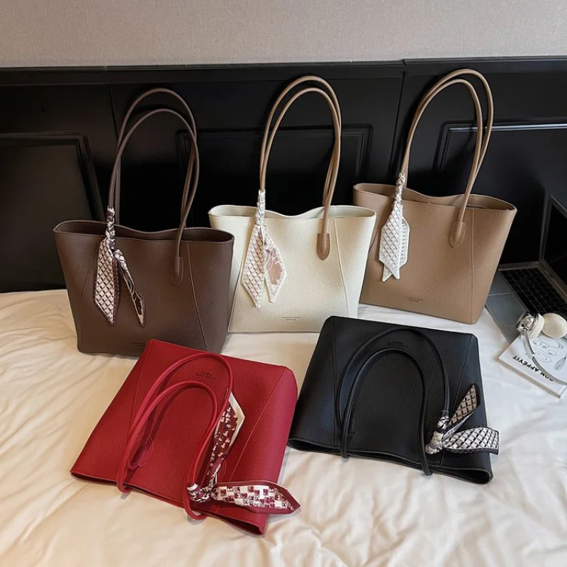 

Women's Leather Tote Bags With Crossbody Strap Elegant Classic Luxury Brand By Famous Designer