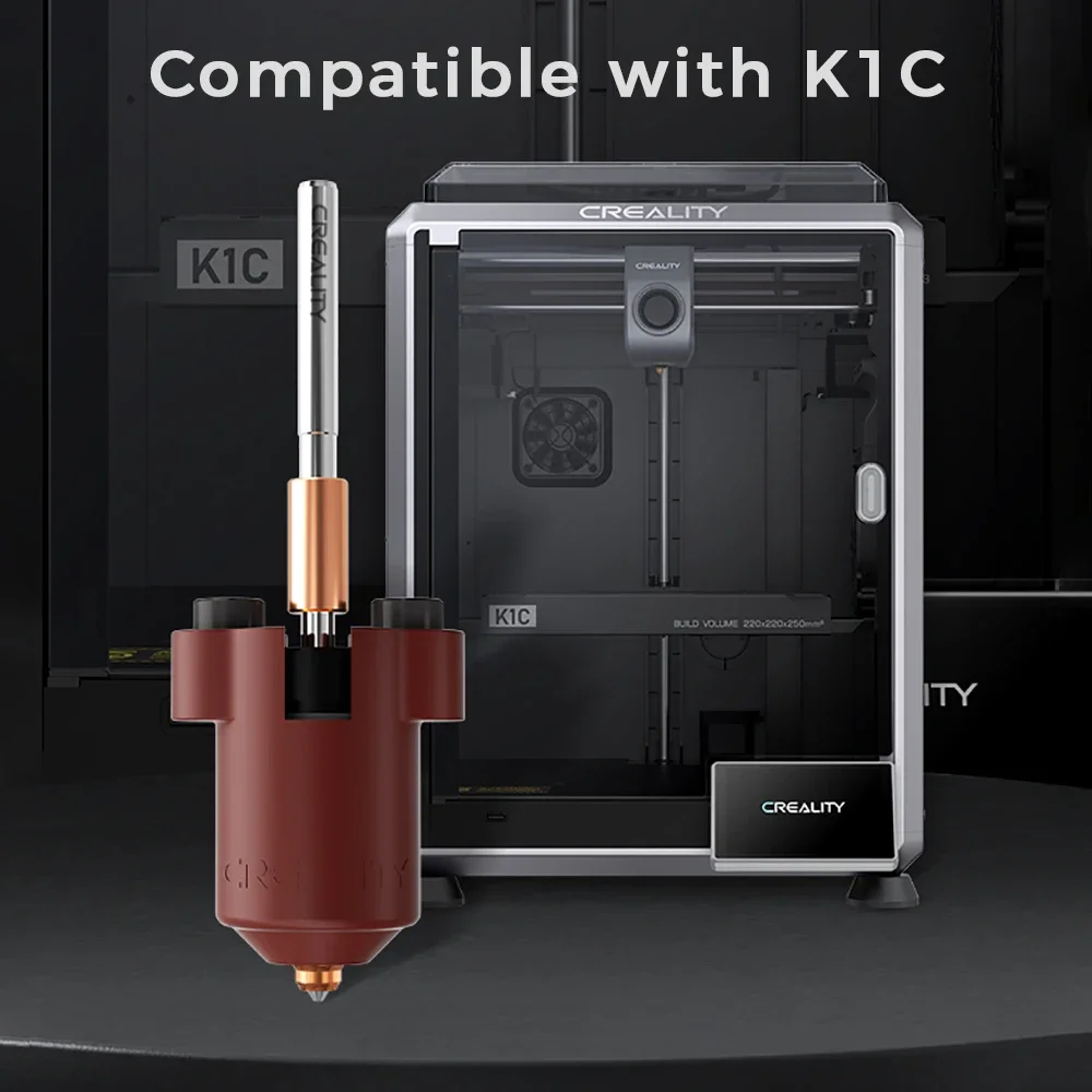 Creality k1c keramik heizblock kit schnell tausch düsens atz 0,4mm düsen beheizter block kit für ender 3 v3 3d drucker