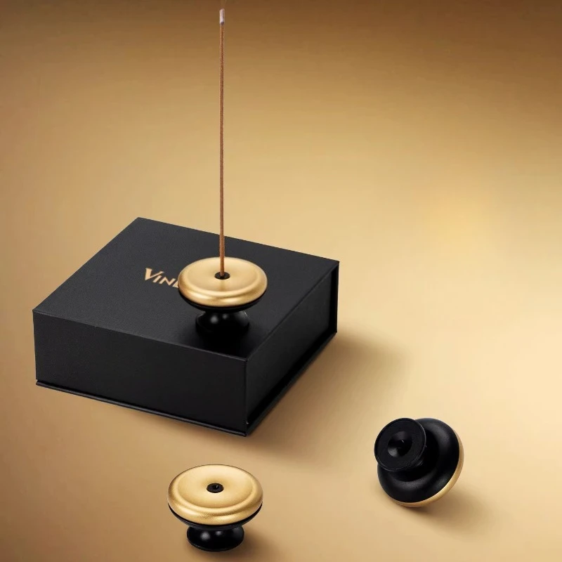 Metal European Incense Burner Vertical Small Accessories Aromatic Incense Burner Living Room Soporte Incienso Home Fragrance