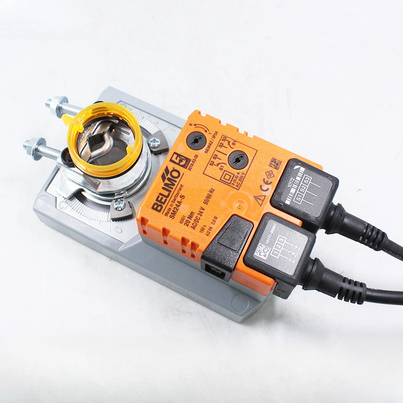 Belimo Sm24a-s Damper Actuator with Auxiliary Switch Dc24v for Hvac