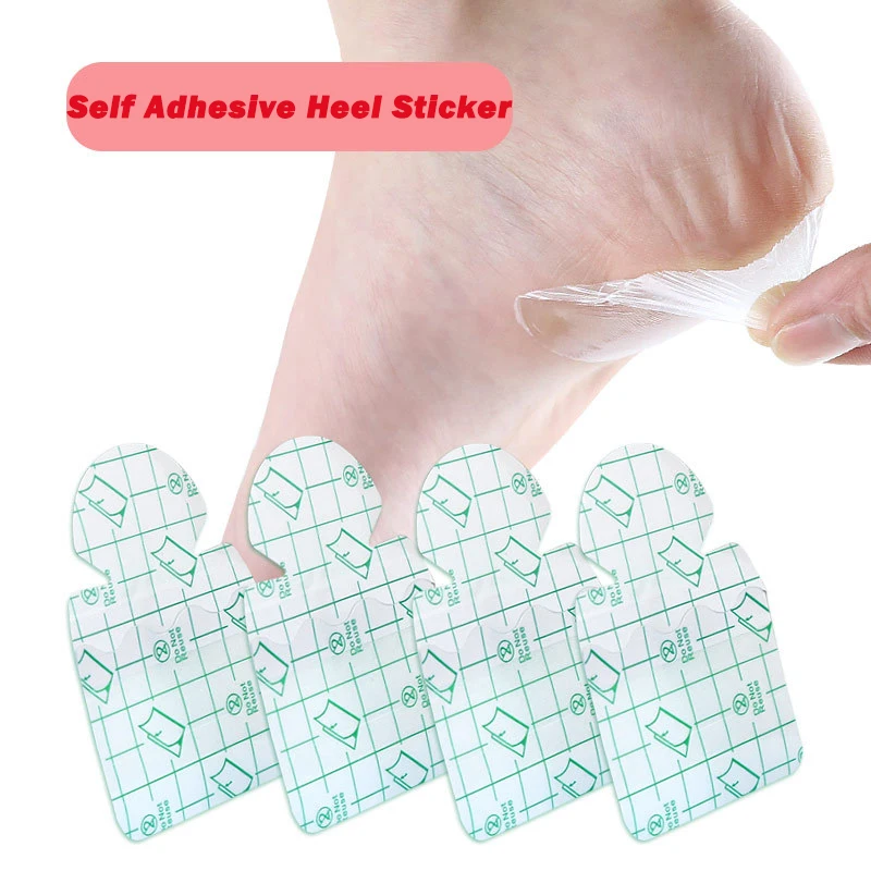 Pexmen 1/5Pcs Heel Protectors Sticker Anti-wear Foot Care Protection Pad Blister Prevention for Heels Blisters Bandages