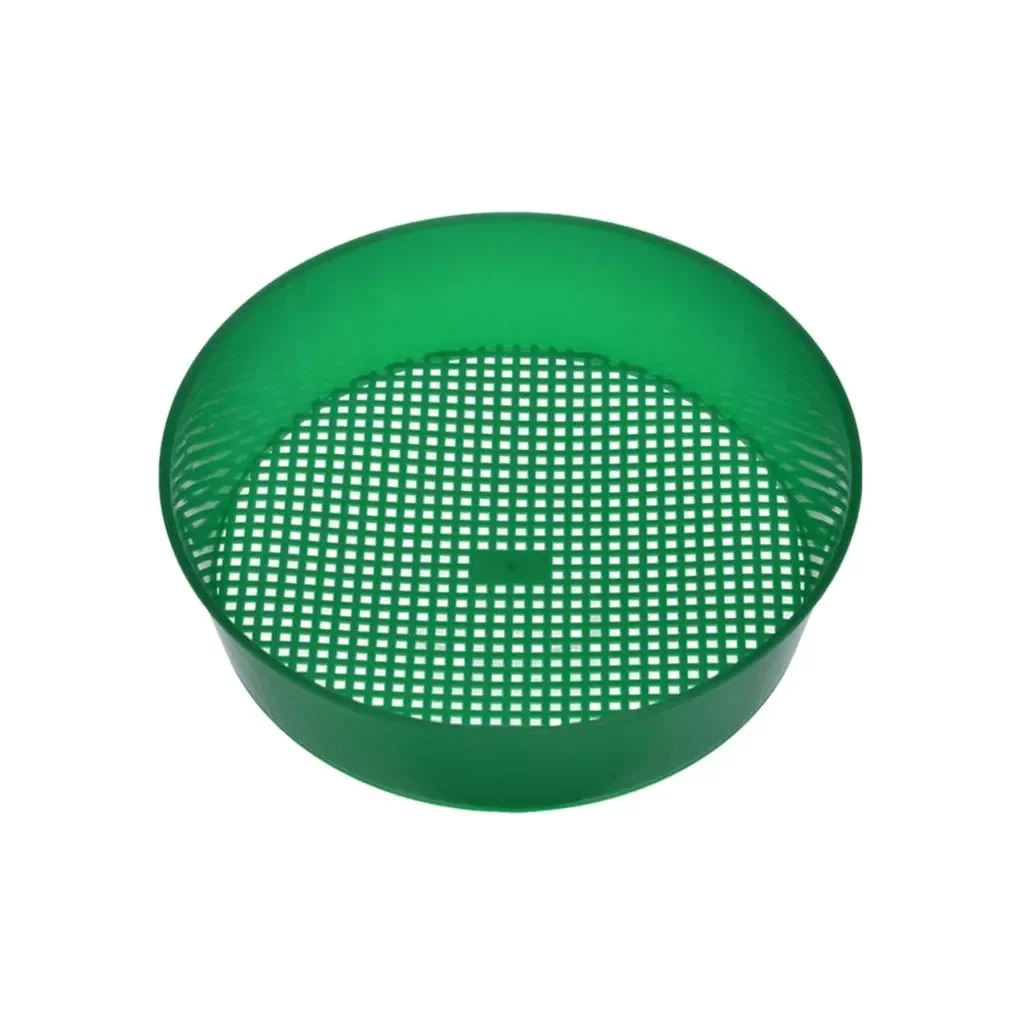 Plastic Garden Sieve Home Garden Tool Fine Mesh Soil Sieve Mining Sand Sifter Potting Sieve for Plant Soil Stone Sifting