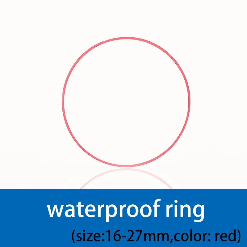 Watch Accessories Red Waterproof Ring Suitable for 1853 Movement Back Cover Watch Seal Ring for T063 T035 for Men and Women T099